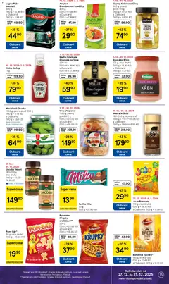 Náhled letáku Machland Okurky, 1550 g Machland Okurky, pevný podíl 850 g od 27.12.2025 | Strana: 15