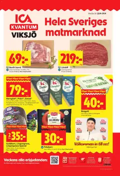 ICA Kvantum - Järfälla - Förhandsvisning av reklamblad från butik ICA Kvantum aktuell från 13.04.2026