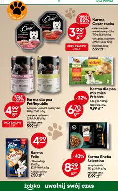 Żabka Gazetka od 02.07.2025 | Strona: 85 | Produkty: Wątróbka, Jagnięcina, Karma dla psa, Wołowina