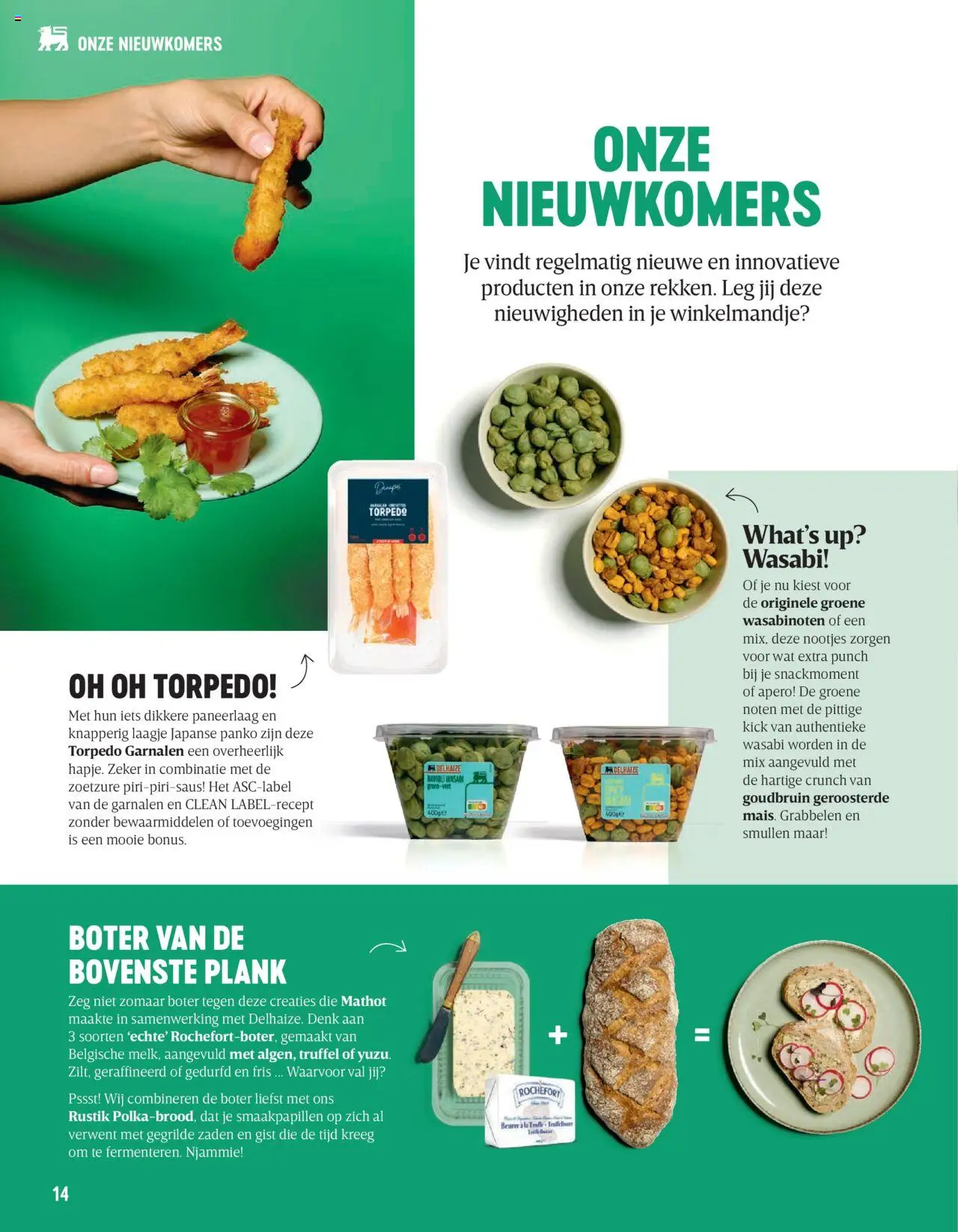 {H1} | Pagina: 14 | Producten: La, Plank, Kekszek, Boter