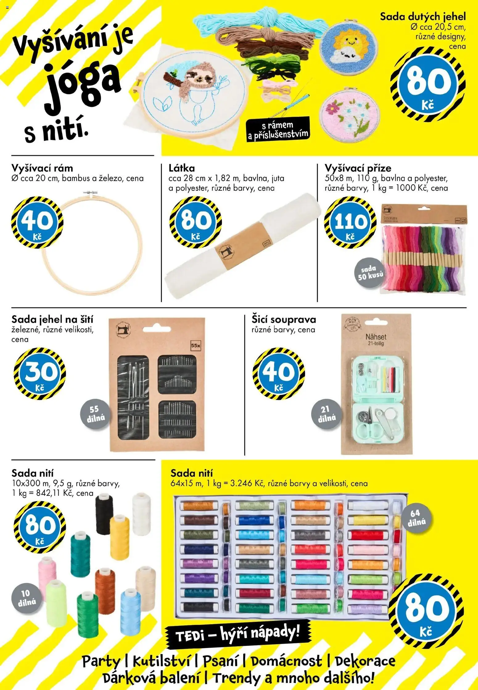 TEDi leták - Praha, Ostrava, Plzeň od 13.02.2026 | Strana: 24 | Produkty: Barvy, Dekorace