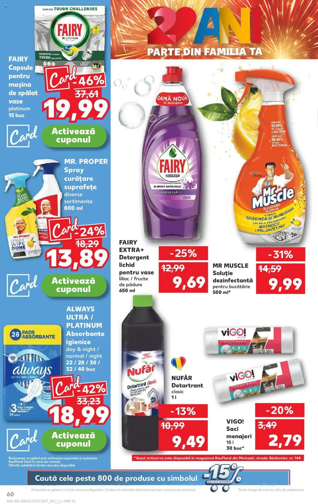 Catalog Kaufland - Alexandria – valabil de la 13.08.2025 | Pagină: 60 | Produse: Mașină De Spălat, Bucătărie, Pește, Detergent
