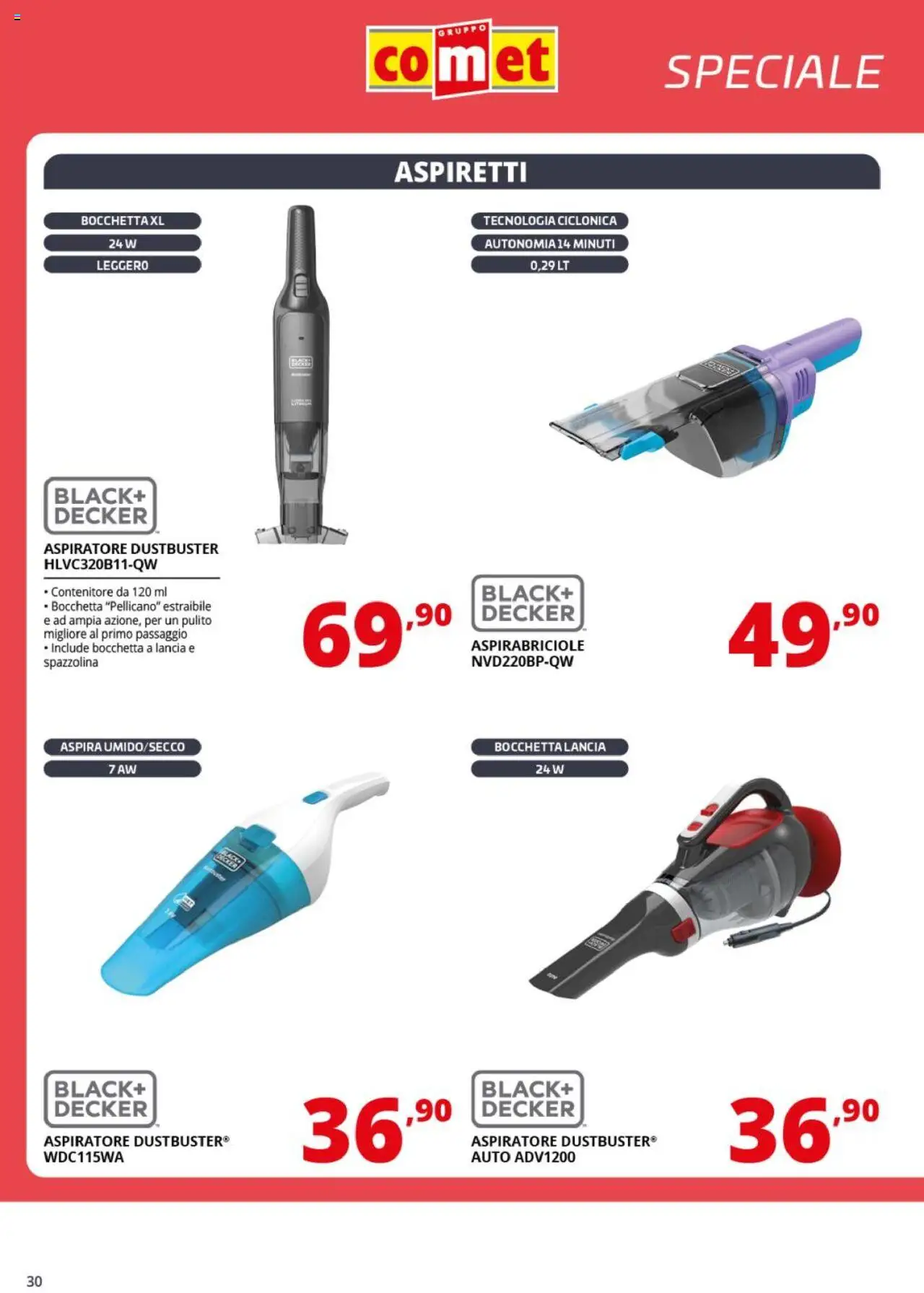 Volantino Comet del 01.10.2025 | Pagina: 30 | Prodotti: Contenitore