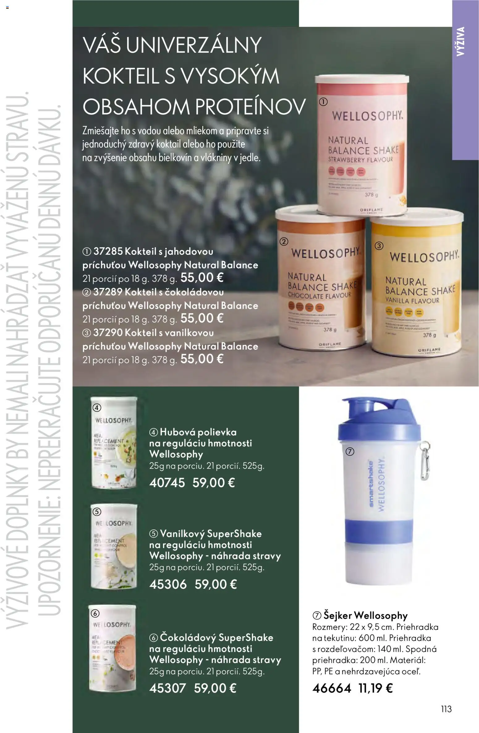 Nové Oriflame akcie – leták je platný od 24.12.2025 | Strana: 113