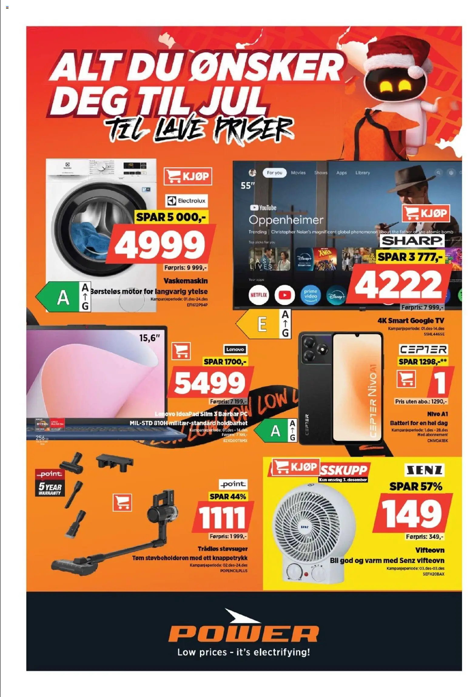 {H1} | Side: 1 | Produkter: Pc, Tv, Vifteovn, Суміш дитяча