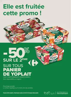 Carrefour contact - Prévisualisation de Carrefour contact J'peux pas j'ai promos valide à partir de 01.01.2026 | Page: 12 | Produits: Abricot, Fraise, Nectarine, Lait