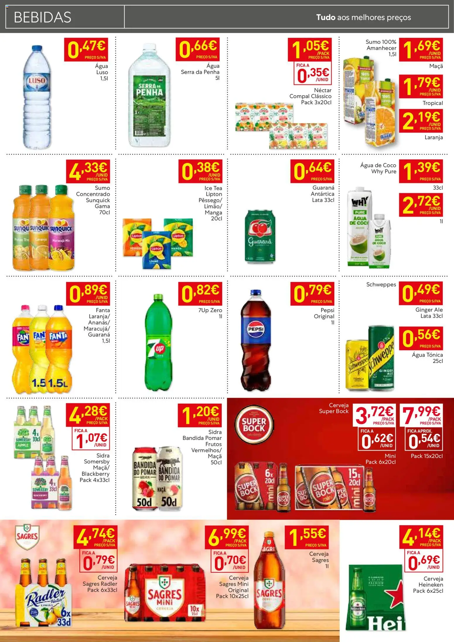 Recheio -  Madeira │ válido de 06.01.2026 | Página: 12 | Produtos: Super bock, Maça, Cerveja, Somersby