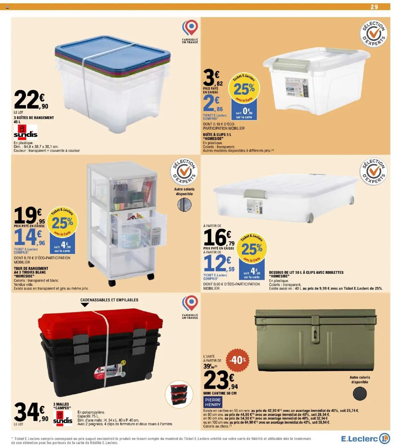  | Page: 29 | Produits: Lit, Tiroirs