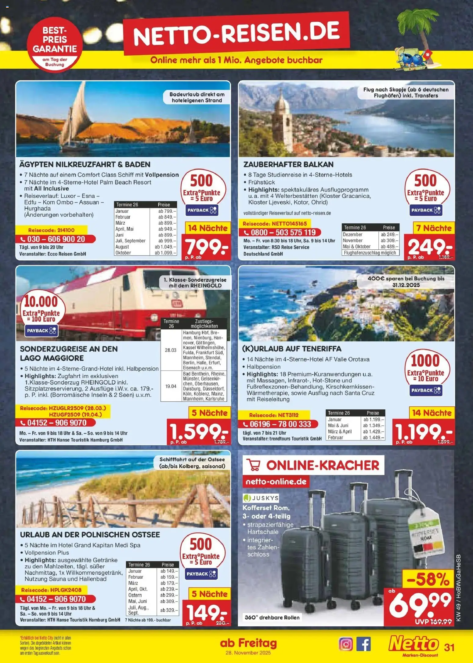 Netto Marken-Discount prospekt Hannover	 – gültig ab 30.11.2025 | Seite: 33 | Produkte: Bad, Uhr