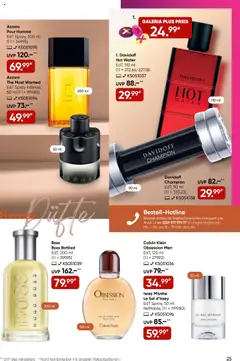 Galeria Karstadt Kaufhof Prospekt 	 – gültig ab 17.09.2025 | Seite: 25 | Produkte: Toilette, Eau de Toilette, Hugo