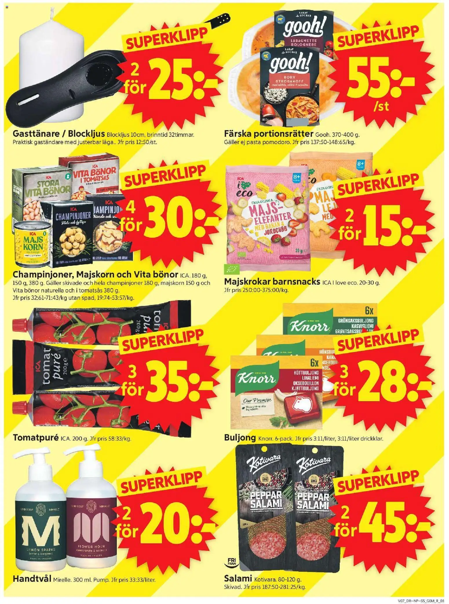 ICA Supermarket reklamblad aktuell från 09.02.2026 | Sida: 3