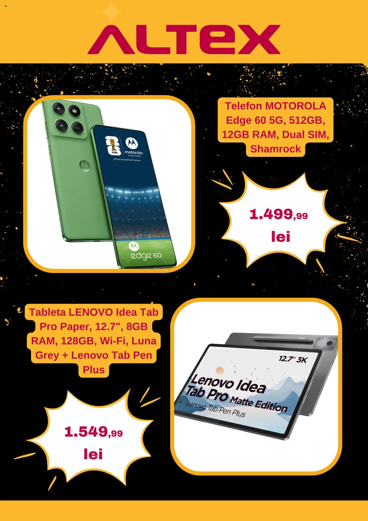 Noul catalog Altex – valabil de la 13.11.2025 | Pagină: 2 | Produse: Telefon, Smartphone, Tabletă