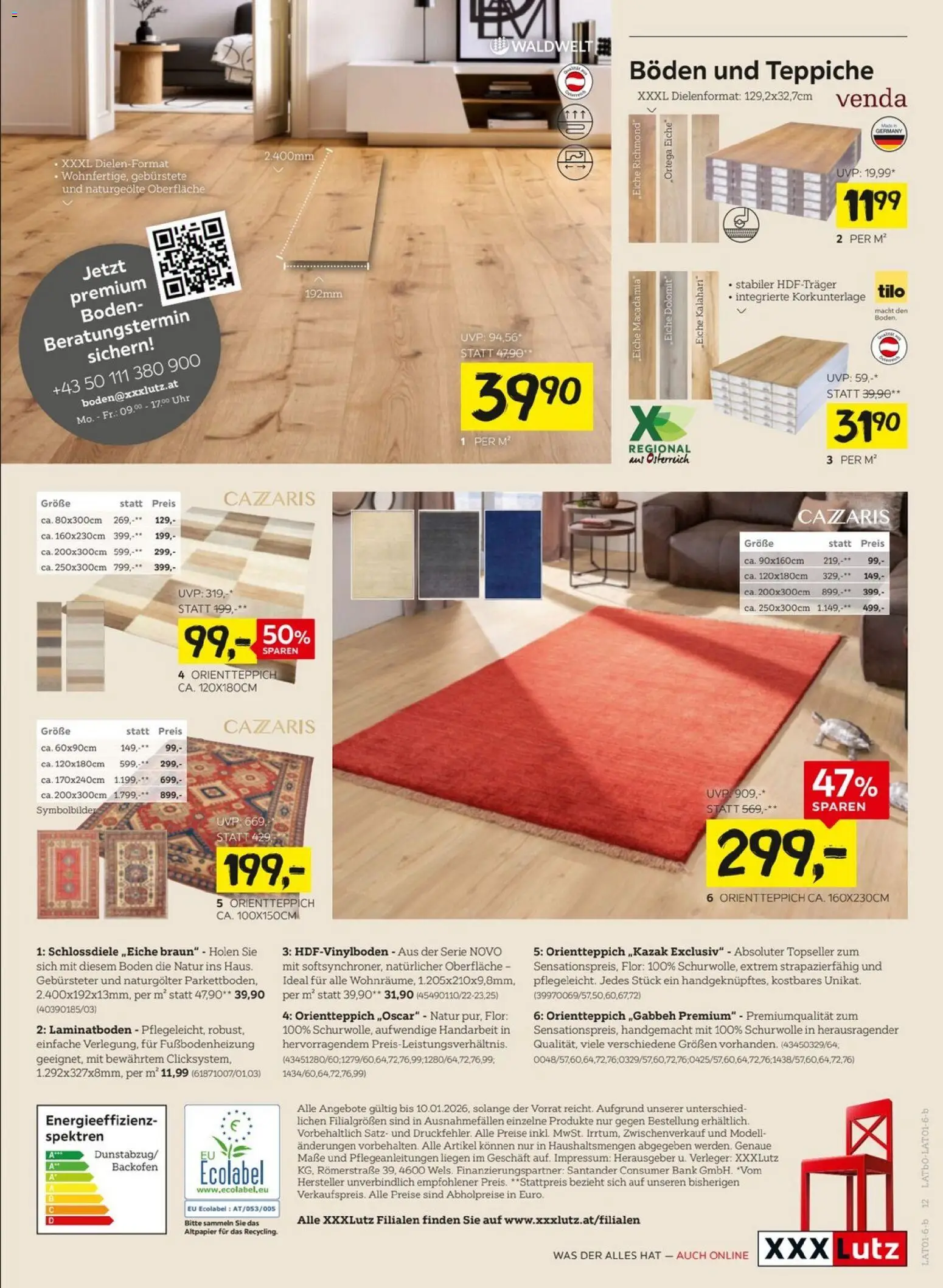 XXXLutz Winter Sonderverkauf gültig ab 29.12.2025 | Seite: 12 | Produkte: Uhr