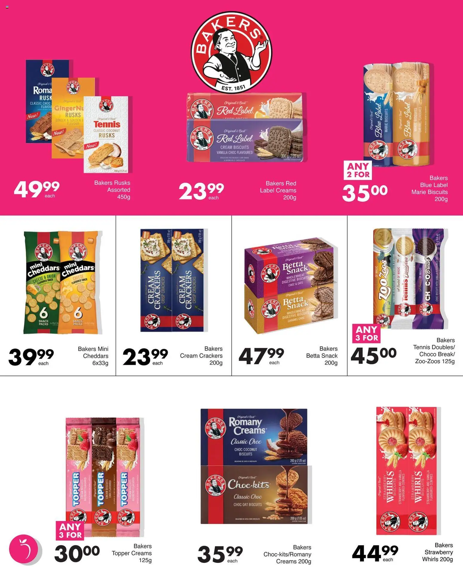 New Save catalogue – valid from 12.02.2026 | Page: 23 | Products: Cheese, Biscuits, Cream, Caramel