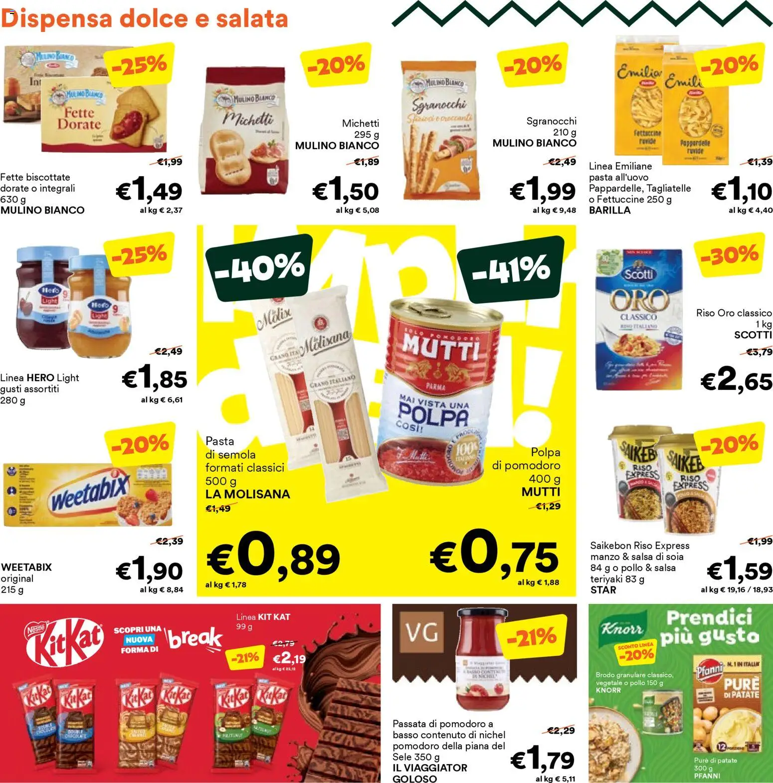 Volantino Unes del 22.10.2025 | Pagina: 10 | Prodotti: Pollo, Patate, Pomodoro, Mutti