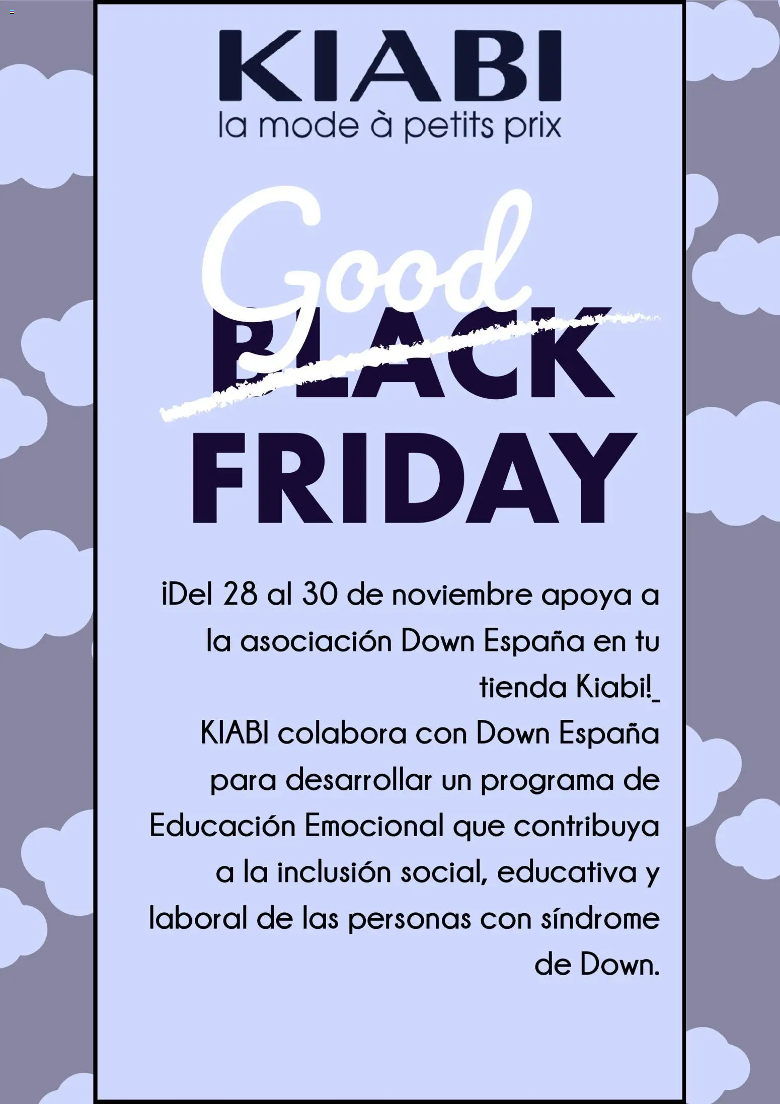 KIABI Black Friday │ válido desde el 28.11.2025 | Página: 1