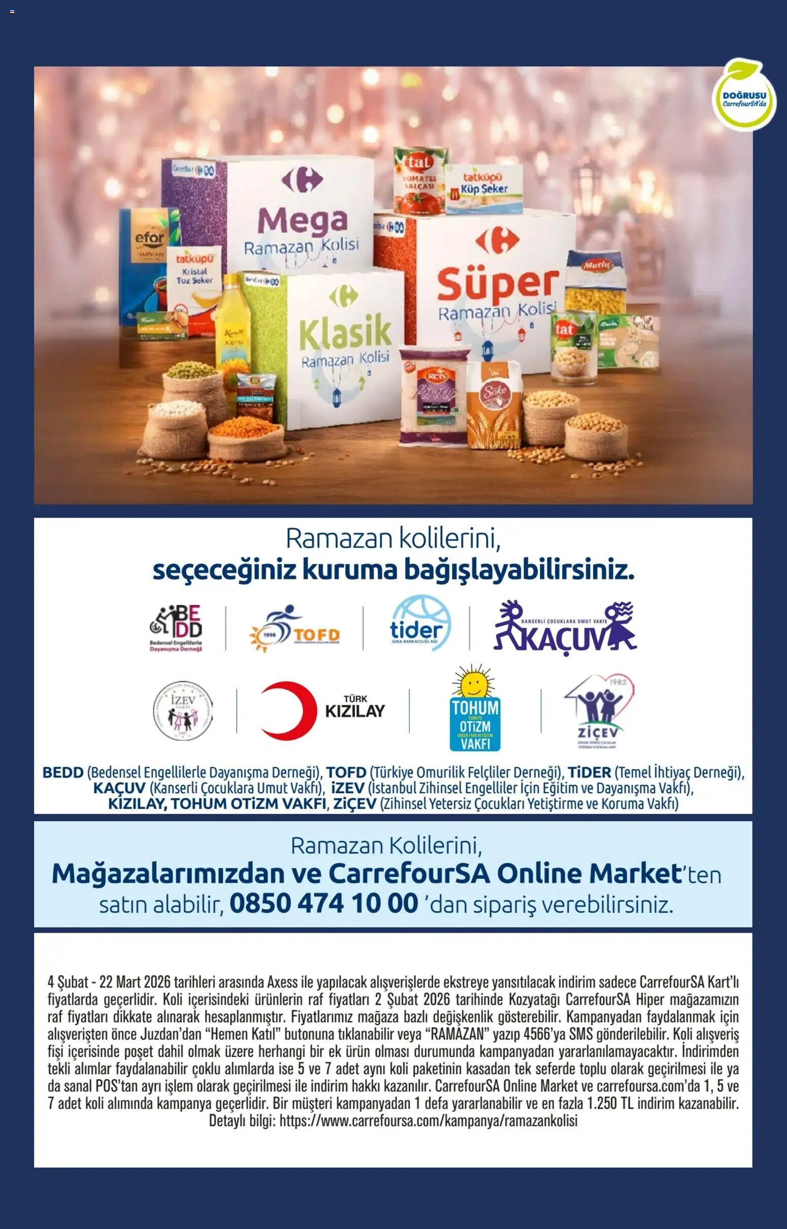 CarrefourSA Katalog - 26.02.2026 tarihinden itibaren geçerlidir | Sayfa: 4 | Ürünler: Domates, Şeker, Toz şeker, Küp şeker
