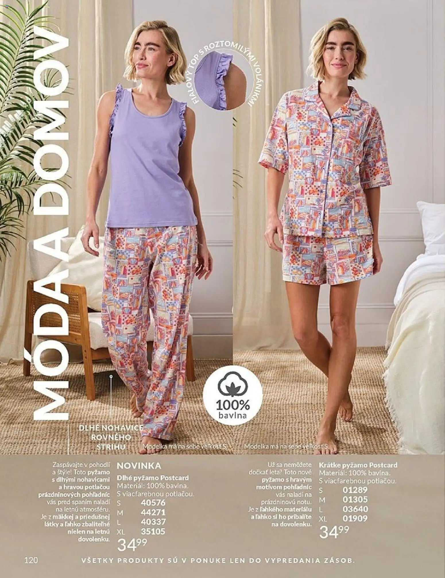 Nové Avon akcie – leták je platný od 01.05.2026 | Strana: 120 | Produkty: Nohavice, Pyžamo