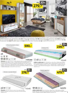 XXXL Lesnina katalog akcije – veljaven od 01.12.2025 | Stran: 9 | Izdelki: Pisalna miza, Vzmetnica, Komoda, Pas