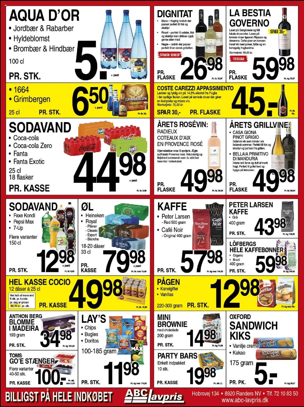 Abc Lavpris Tilbudsavis gyldig fra 13.08.2025 | Side: 6 | Produkter: Chokolade, Vanilje, Søm, Pepsi