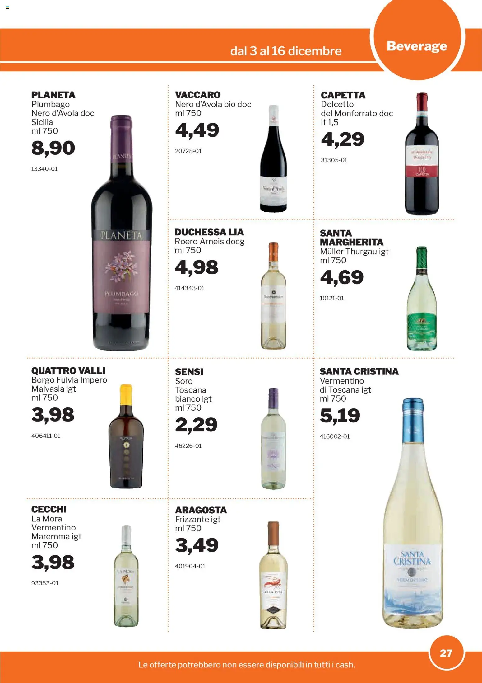 Volantino Sogegross del 03.12.2025 | Pagina: 27