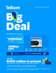 Telkom specials catalogue – valid from 05.10.2025 | Page: 56