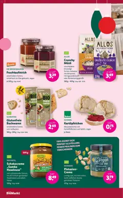BioMarkt Prospekt ab 17.12.2025 gültig | Seite: 10 | Produkte: Musli, Pistazien, Creme, Himbeere