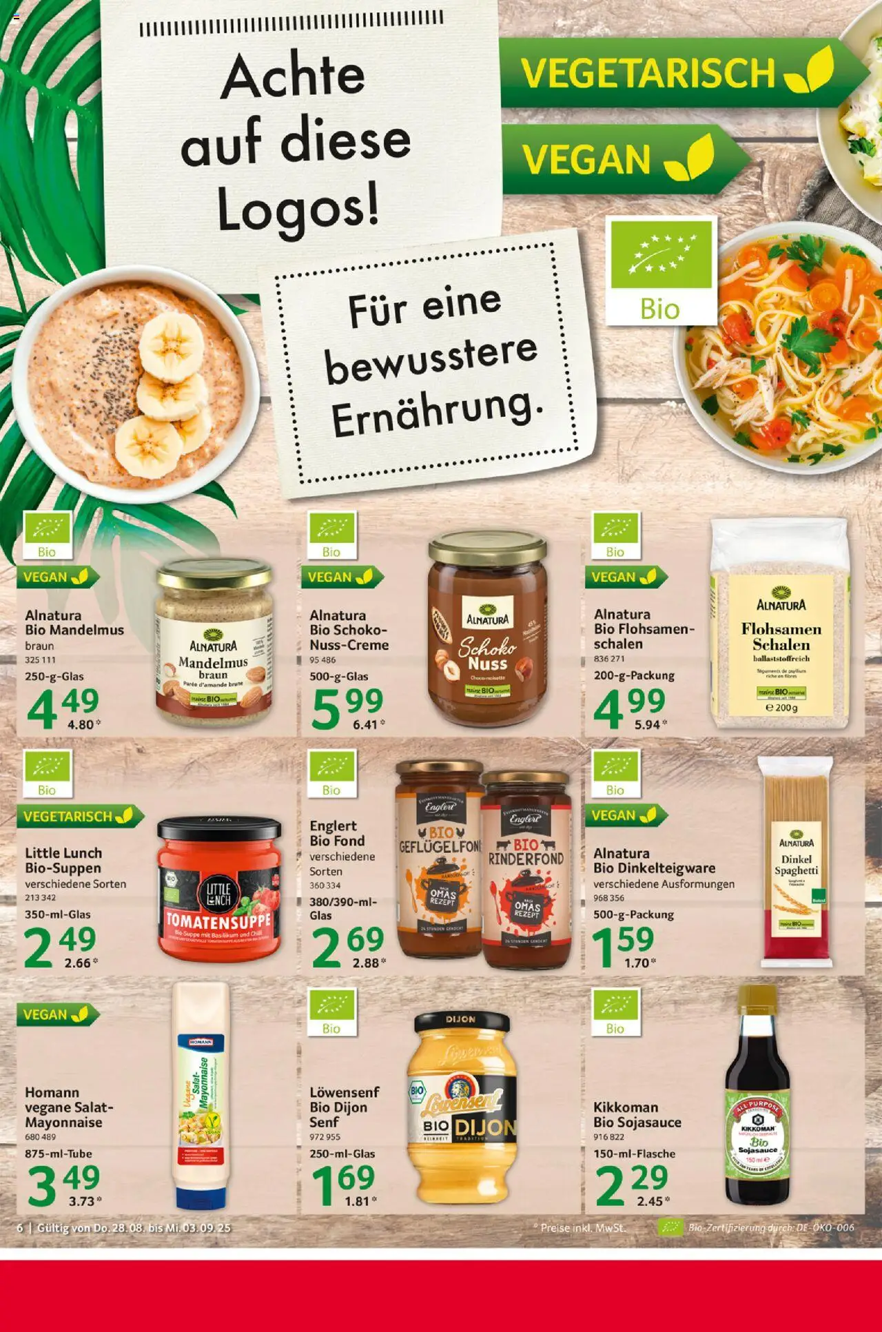 Selgros Prospekt 	 - gültig ab dem 28.08.2025 | Seite: 6 | Produkte: Mayonnaise, Salat