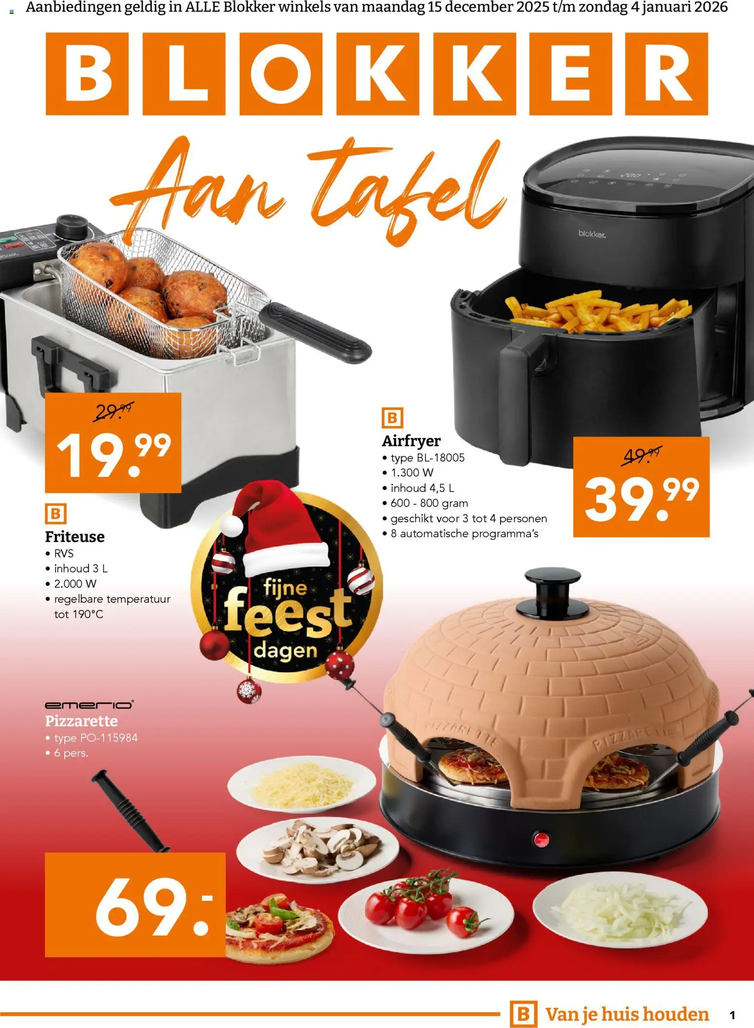 {H1} | Pagina: 1 | Producten: Friteuse, Tafel