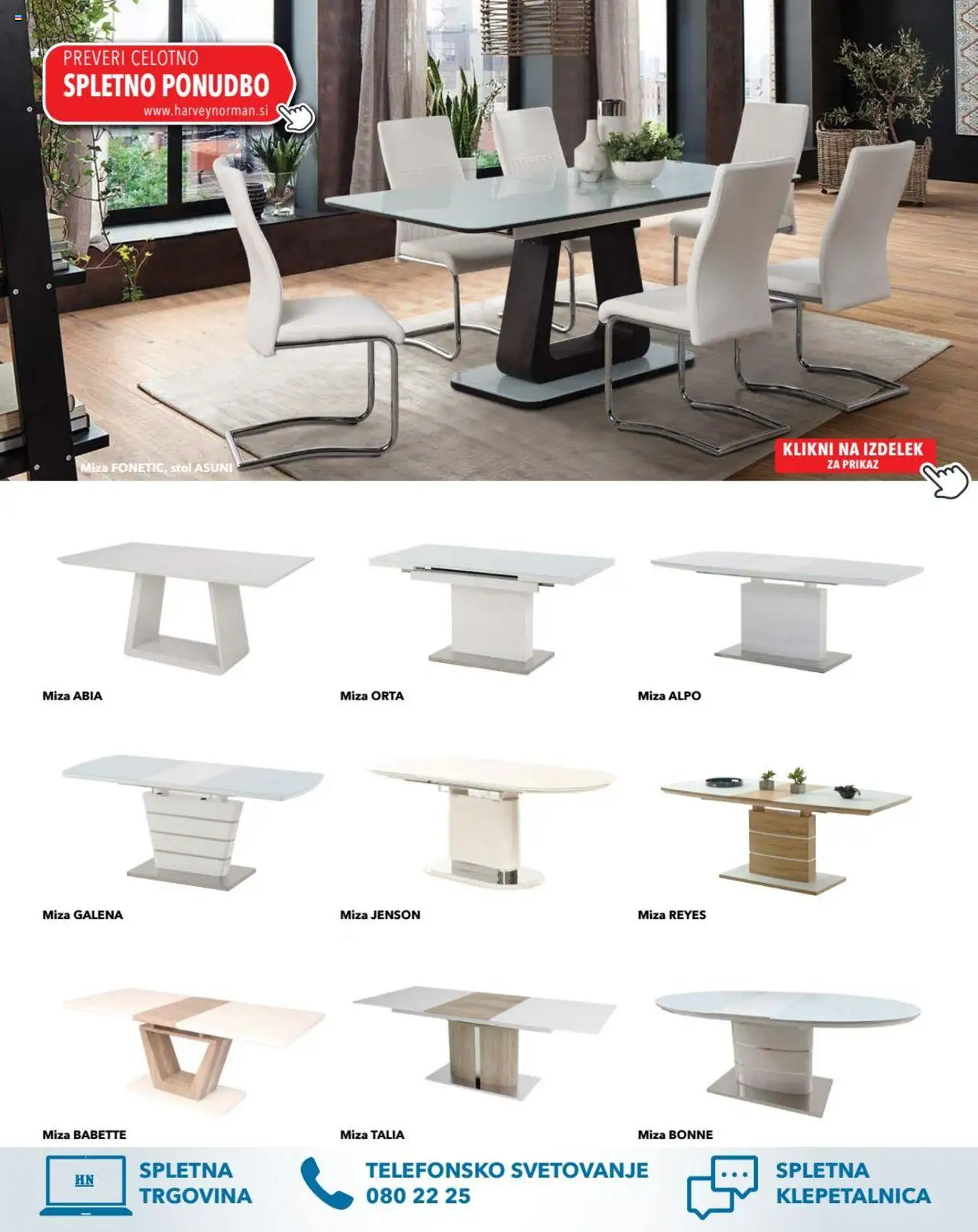 Harvey Norman - Nakupovalni vodič - Mize in stoli │ velja od 05.02.2021 | Stran: 4