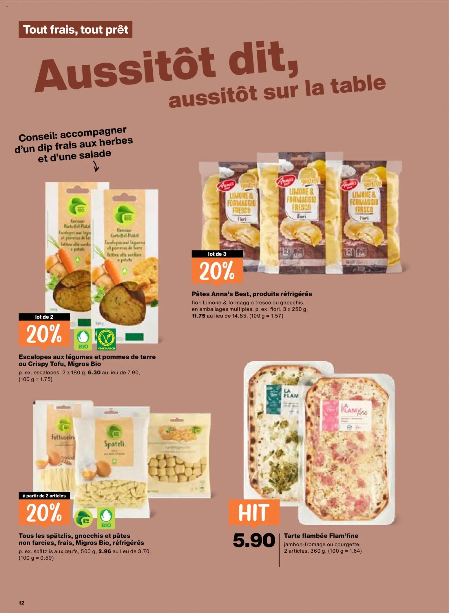 Migros Aktionen FR – gültig ab 26.02.2026 | Seite: 12 | Produkte: Pasta
