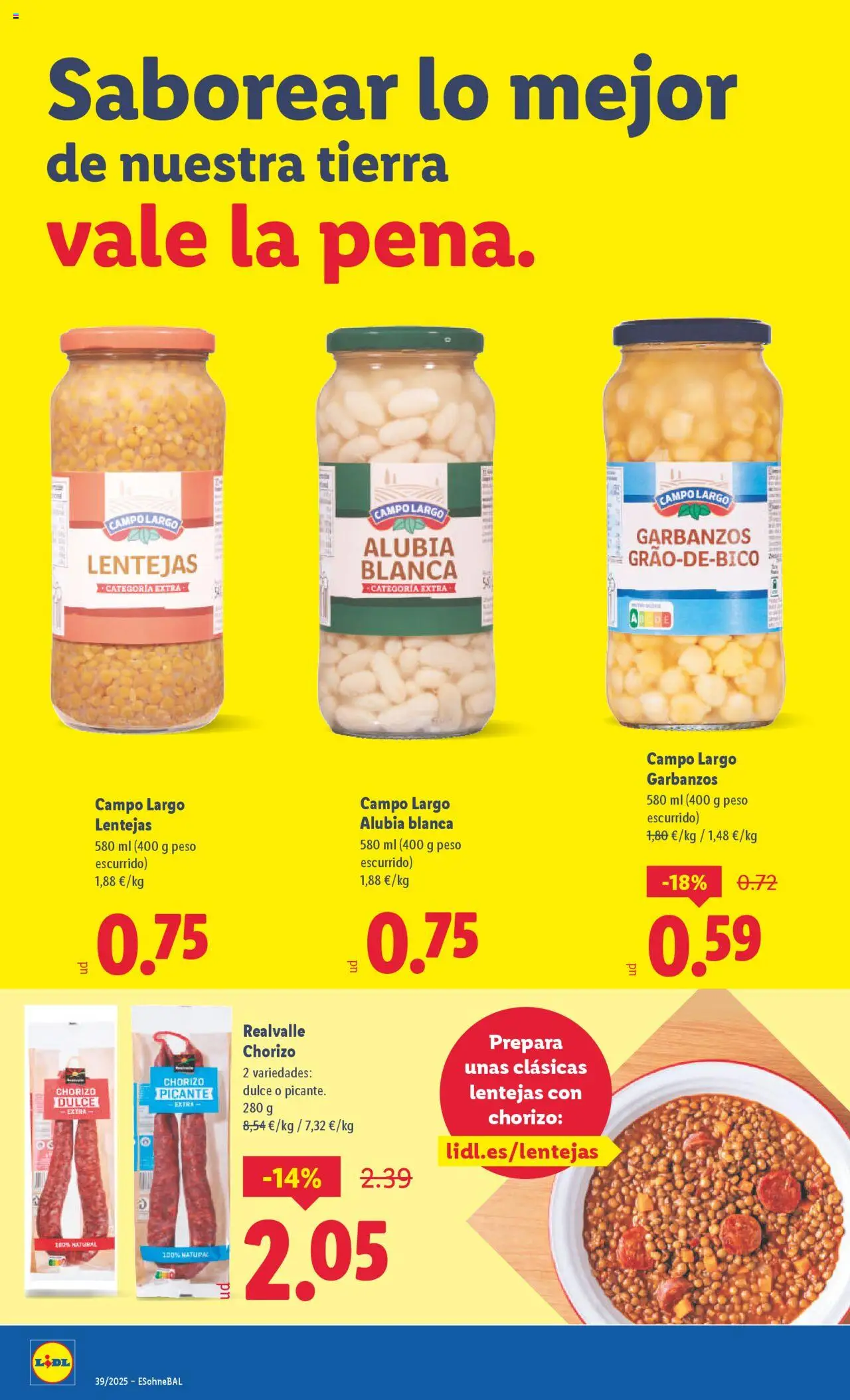 Lidl folleto │ válido desde el 22.09.2025 | Página: 18