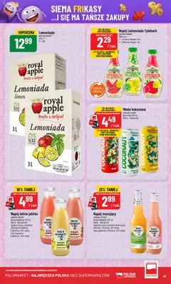 POLOmarket Gazetka od 02.07.2025 | Strona: 47 | Produkty: Cytryna, Woda kokosowa, Mięta, Woda