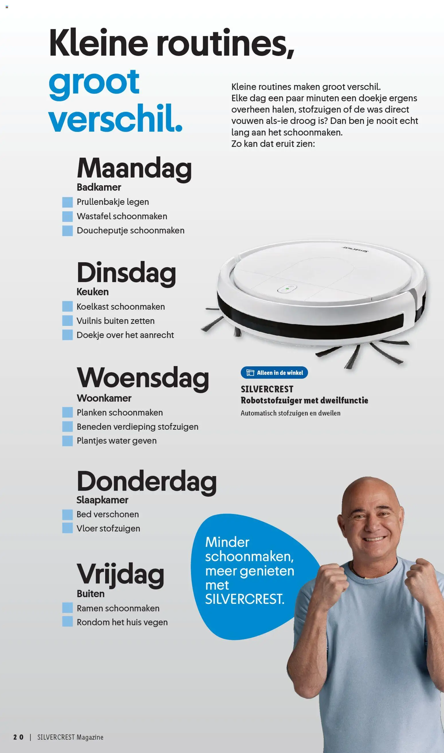 {H1} | Pagina: 20 | Producten: Kan, Koelkast, Bed, Was