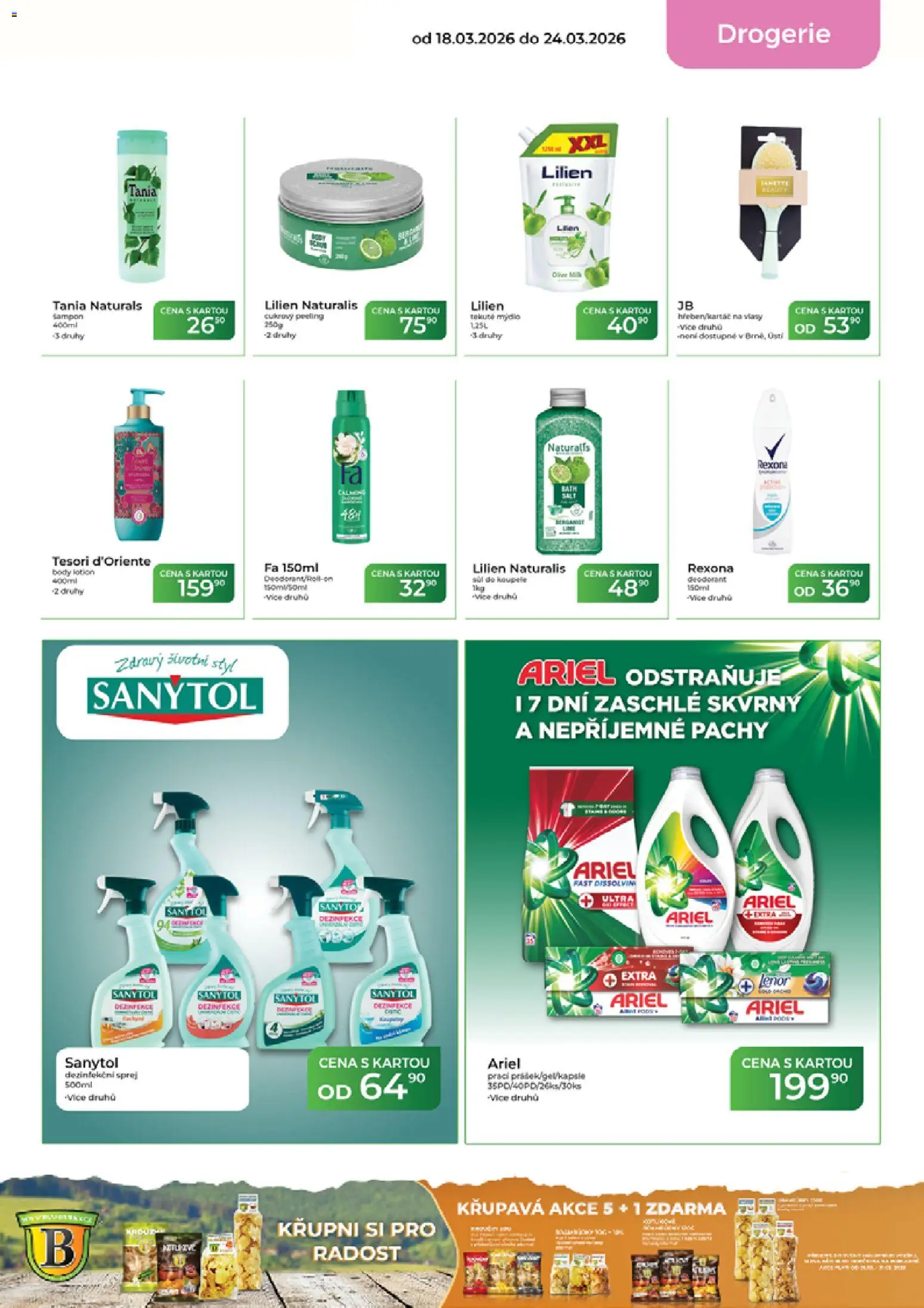 Tamda Foods leták od 18.03.2026 | Strana: 55 | Produkty: Tesori d'Oriente, Rexona, Body, Peeling