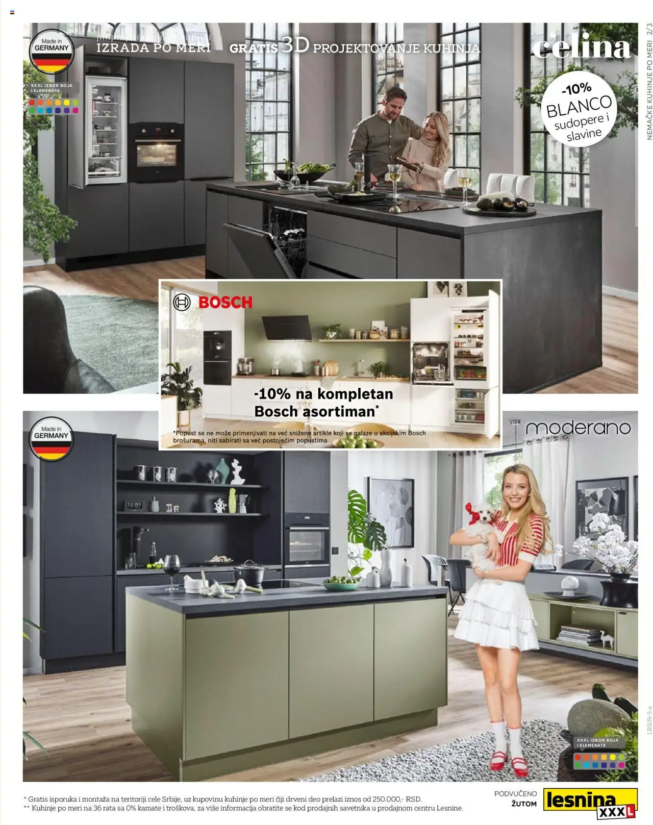 Lesnina XXXL katalog - važi od 08.09.2025 | Strana: 3 | Proizvode: Bosch, Kuhinja