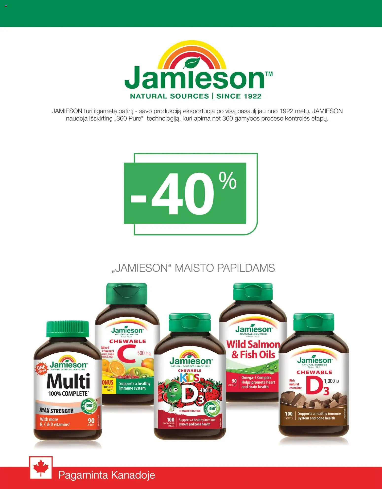 Norfa vaistinė akcijos nuo 01.04.2026 | Puslapis: 15