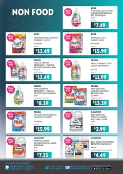 Preview of Bestway - All deals in one place, tailored for catering businesses. valid from 10.10.2025 | Page: 23 | Products: Powder, Persil, Washing powder, Detergent