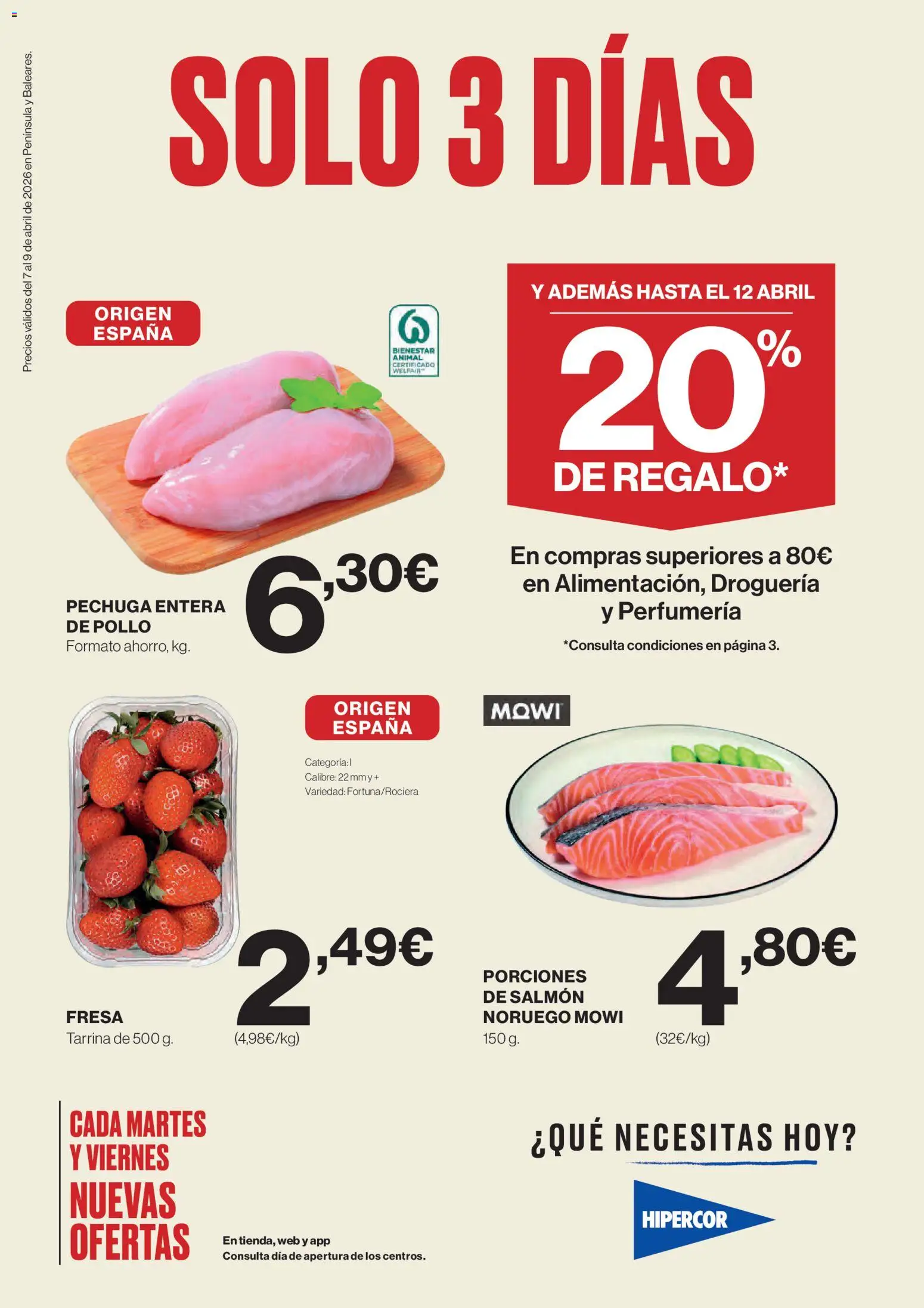 Hipercor catálogo │ válido desde el 07.04.2026 | Página: 1
