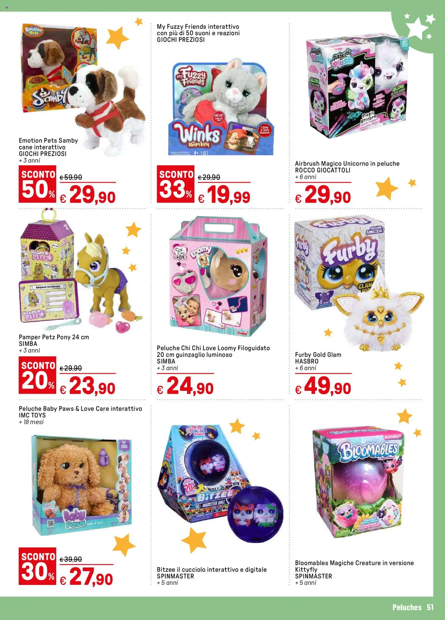 Volantino Iper del 05.11.2025 | Pagina: 51 | Prodotti: Peluche, Pampers