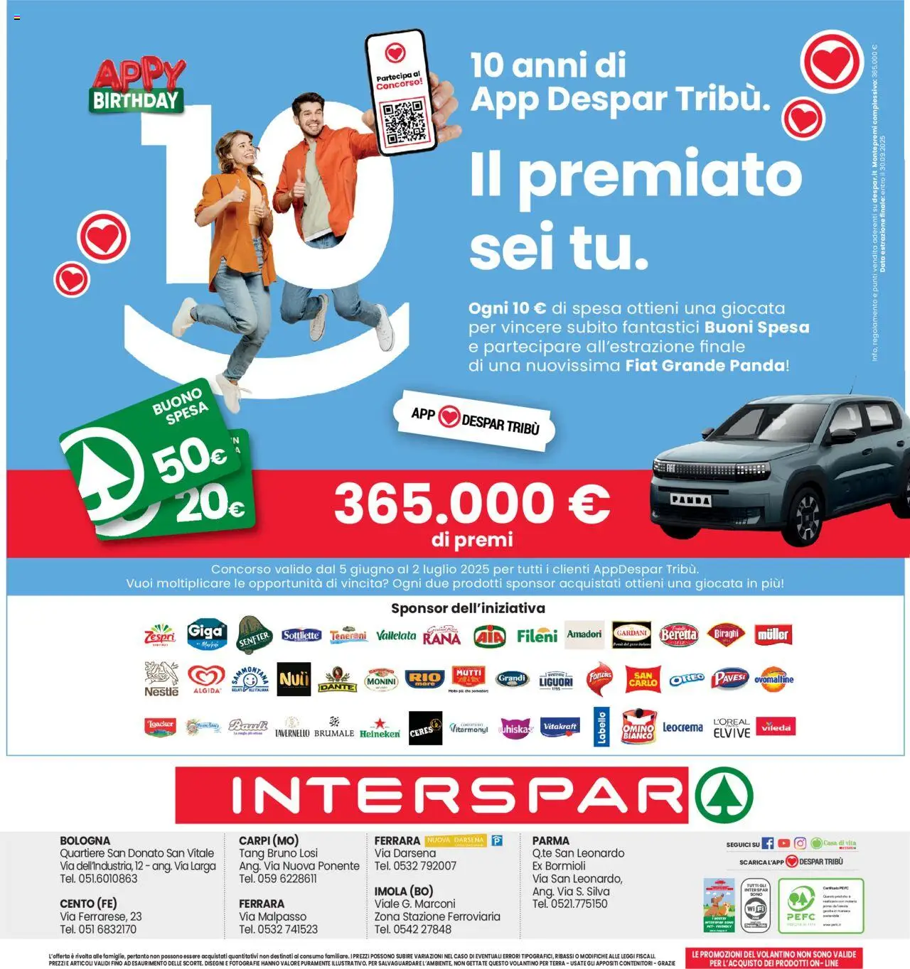 Volantino Interspar del 05.06.2025 | Pagina: 32 | Prodotti: Tè, Data, Ceres, Heineken