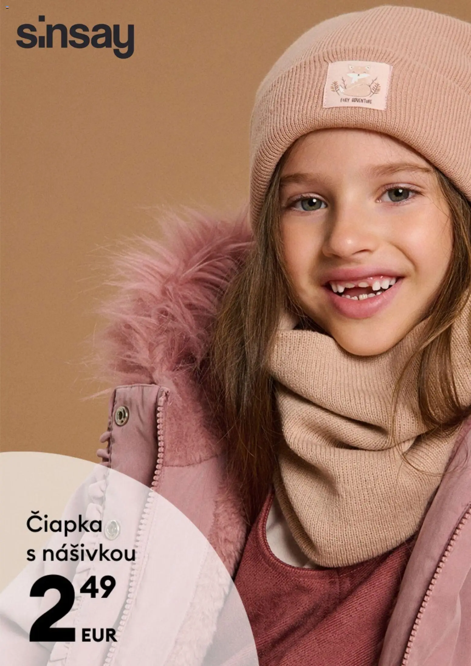 Nové Sinsay akcie – leták je platný od 09.01.2026 | Strana: 8 | Produkty: Čiapka