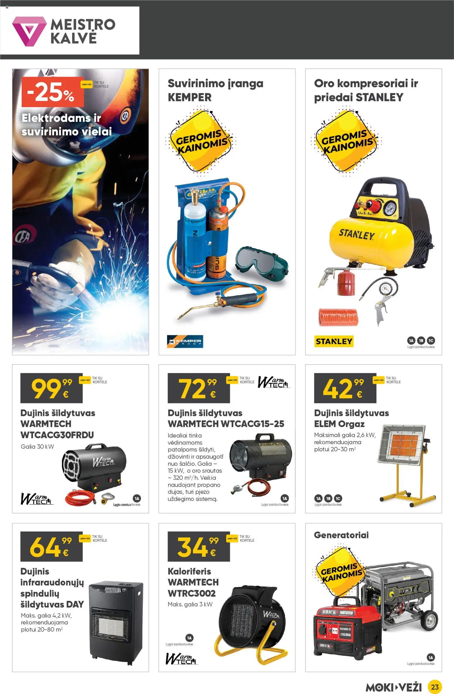MOKI VEŽI akcijos nuo 11.12.2025 | Puslapis: 23