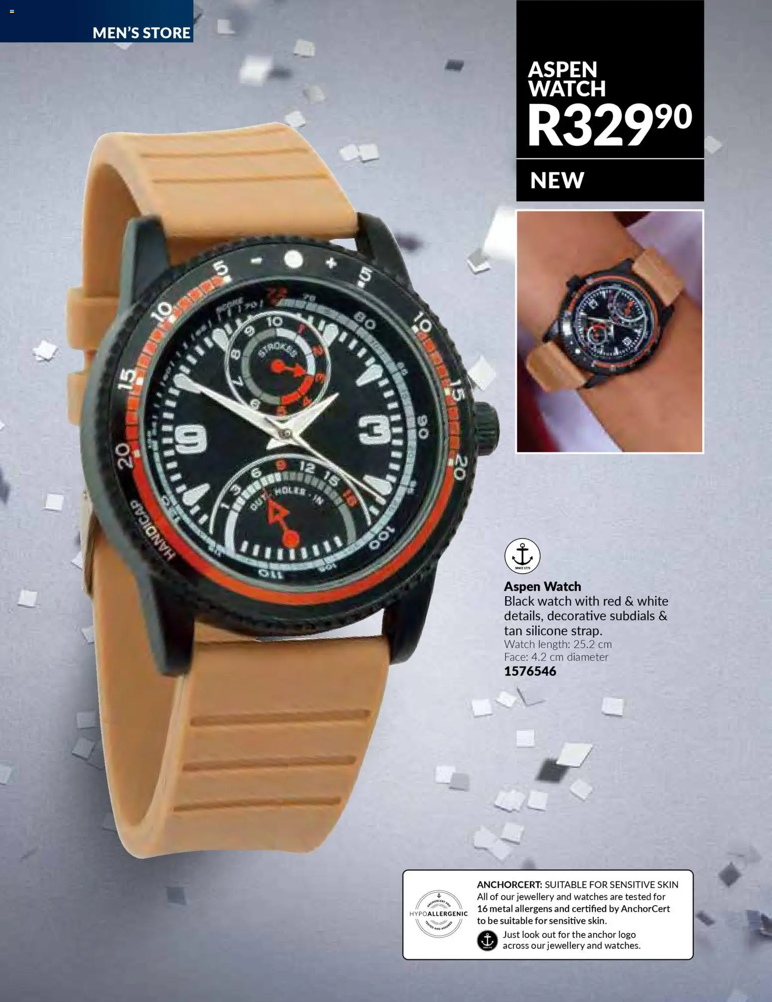 New Avon catalogue – valid from 01.12.2025 | Page: 110 | Products: Watch, Silicone