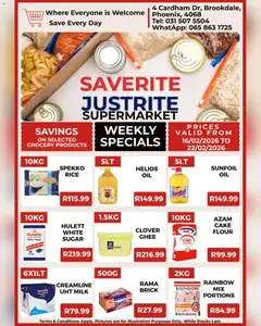 Saverite specials catalogue – valid from 16.02.2026