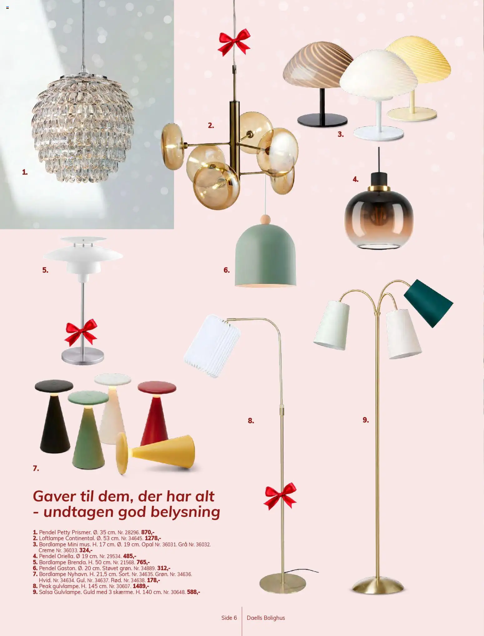 Daells Bolighus tilbudsavis – gyldig fra 24.12.2025 | Side: 6 | Produkter: Creme, Salsa