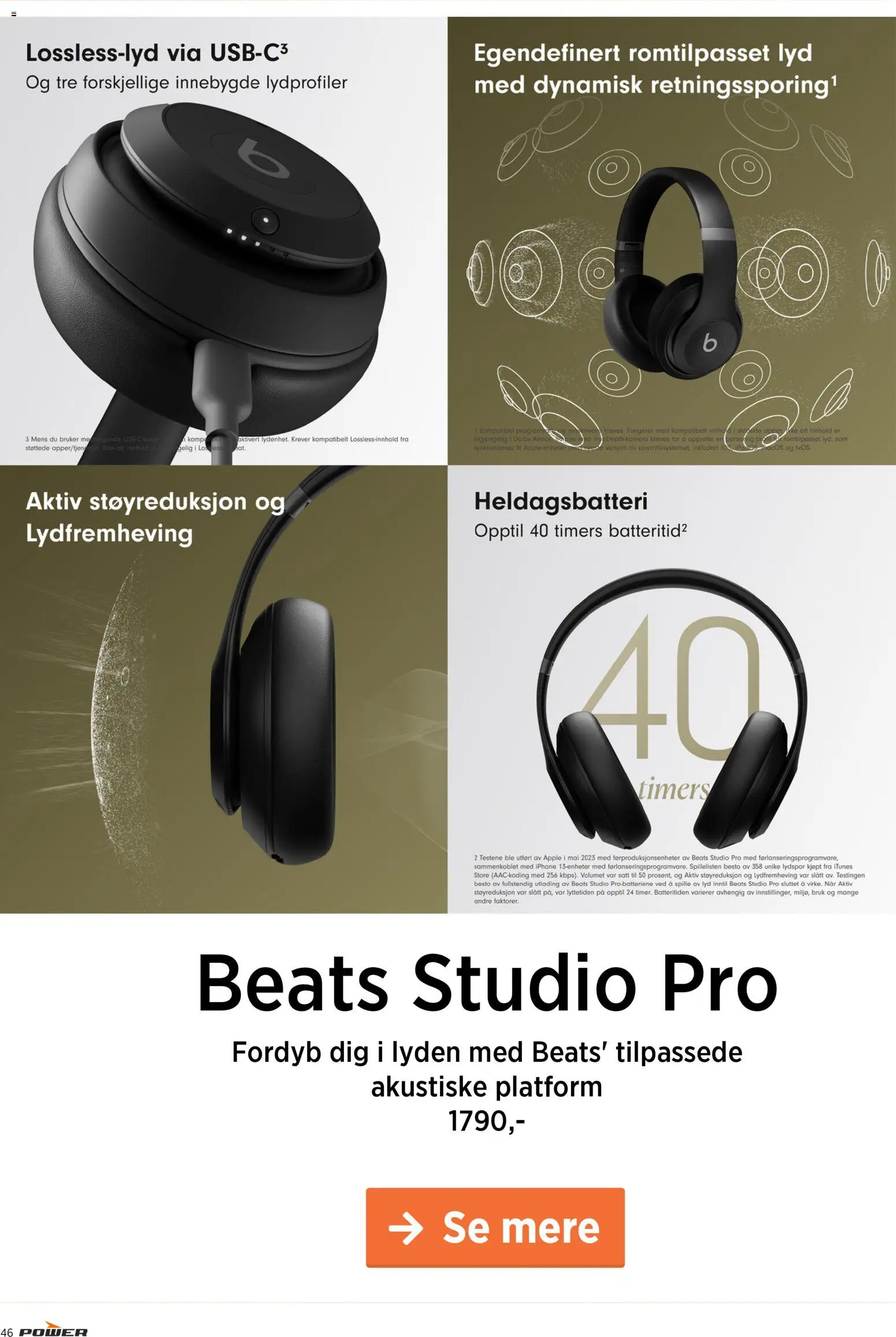 Power tilbudsavis – gyldig fra 02.12.2025 | Side: 46 | Produkter: Lyd, Søm