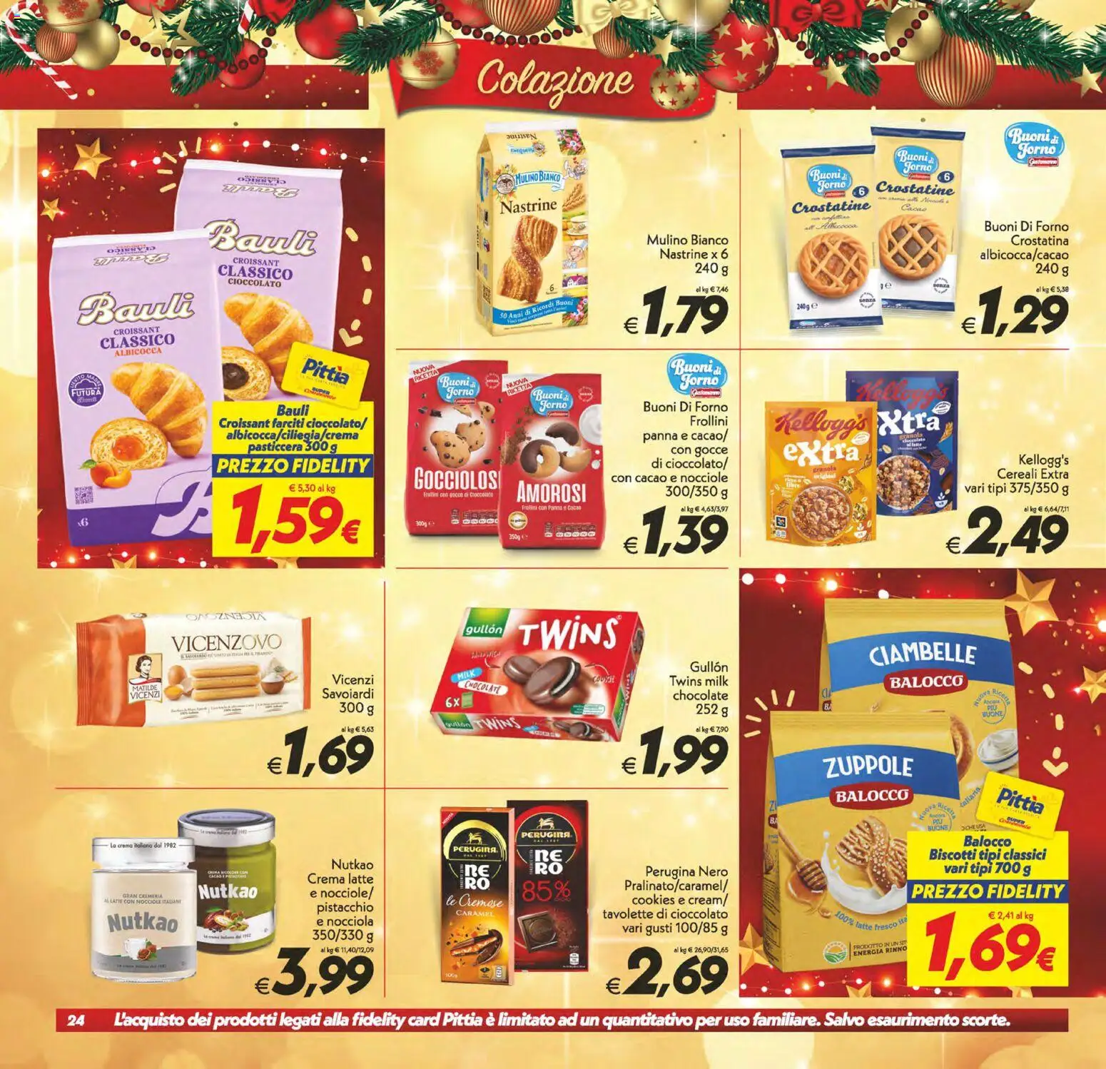 Volantino SuperConveniente del 16.12.2025 | Pagina: 24 | Prodotti: Crema, Ciambelle, Cereali, Cacao