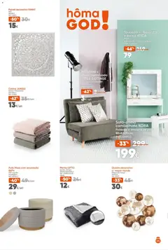Pré-visualização Hôma Catálogo válido de 09.01.2026 | Página: 5 | Produtos: Quadro, Banco, Algodão, Colcha