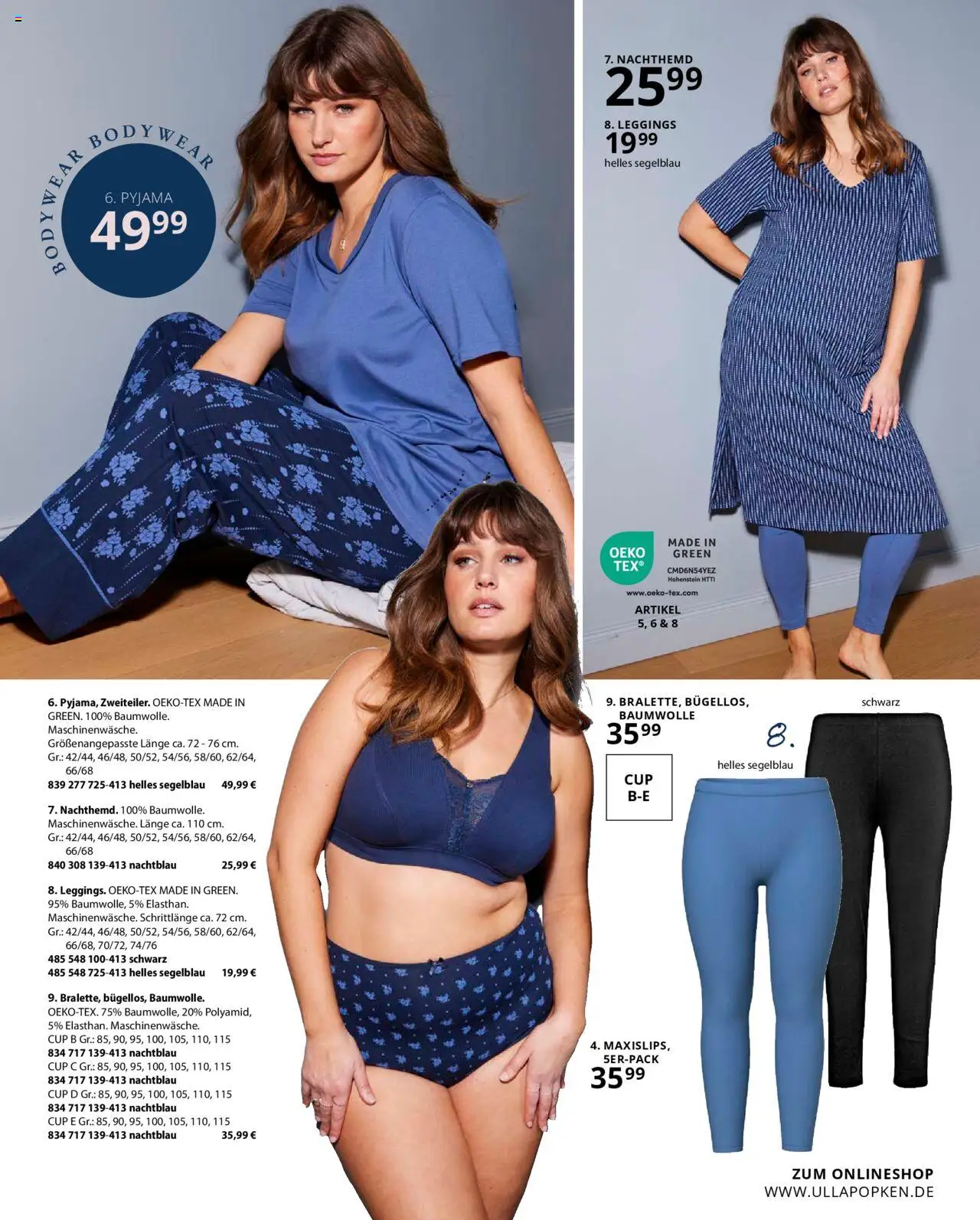 Ulla Popken akciós ujság - amely érvényes a következő dátumtól: 01.07.2025 | Oldal: 119 | Termékek: Leggings